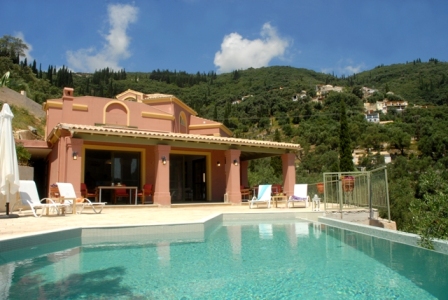 Villas in Corfu-Villa Amalthia in Agni
